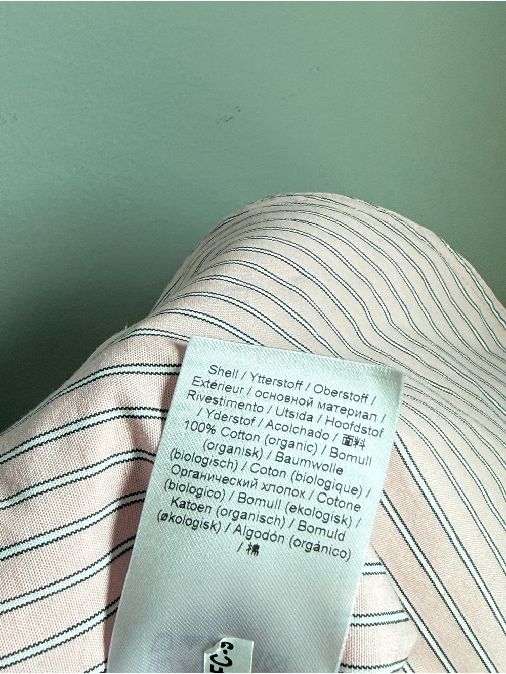 GANNI Pink Striped Elasticated Organic Cotton Boxer Shorts Size Small/4 NWOT new - Picture 8 of 8